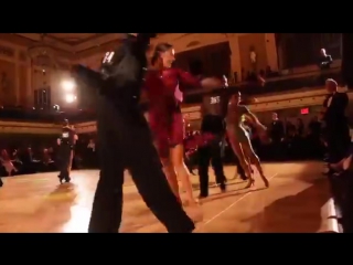 and such synchros can be seen at dancesport tournaments)