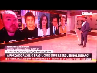 interviewee praises lula and taken off the air