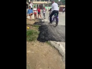 mag prefecture asphalted the train track