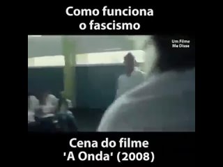 how fascism works - scene from the movie the wave