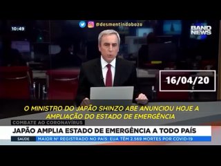 bolsonaro lies in japan, there was no stay at home