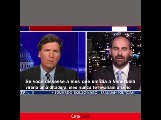 eduardo bolsonaro says us can become venezuela