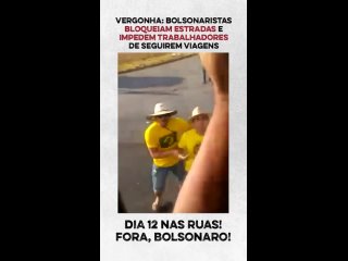 bolsonaristas blocking roads