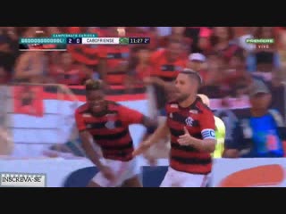 diego's goal - flamengo 4 x 0 cabofriense (02/03/19)